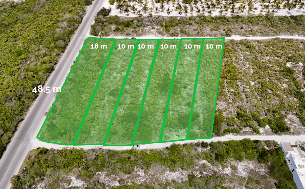 Venta de Terrenos en Playa  San Benito Yucatan, México